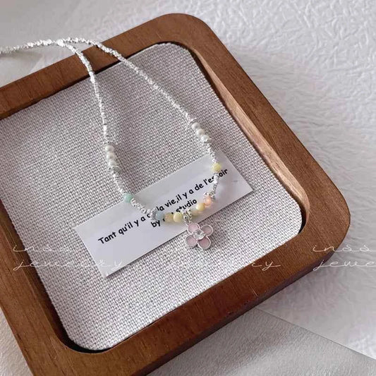 "Clover Escape" 925 Sterling Silver Necklace - Sweet, Elegant, and Versatile