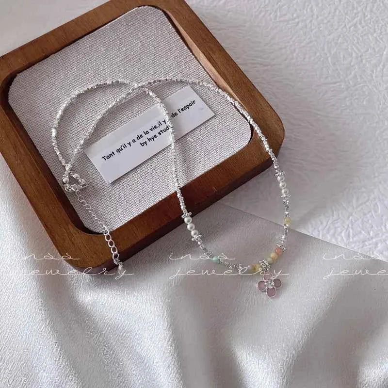"Clover Escape" 925 Sterling Silver Necklace - Sweet, Elegant, and Versatile