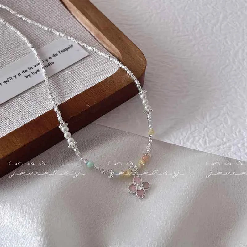"Clover Escape" 925 Sterling Silver Necklace - Sweet, Elegant, and Versatile