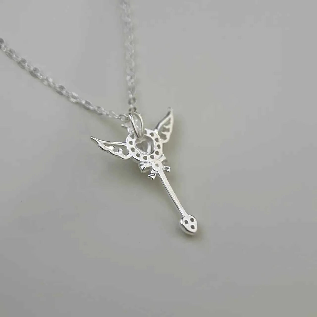 "Mini Magic Wand" 999 Pure Silver Fairy Necklace - Enchanting, Elegant, and Perfect Gift