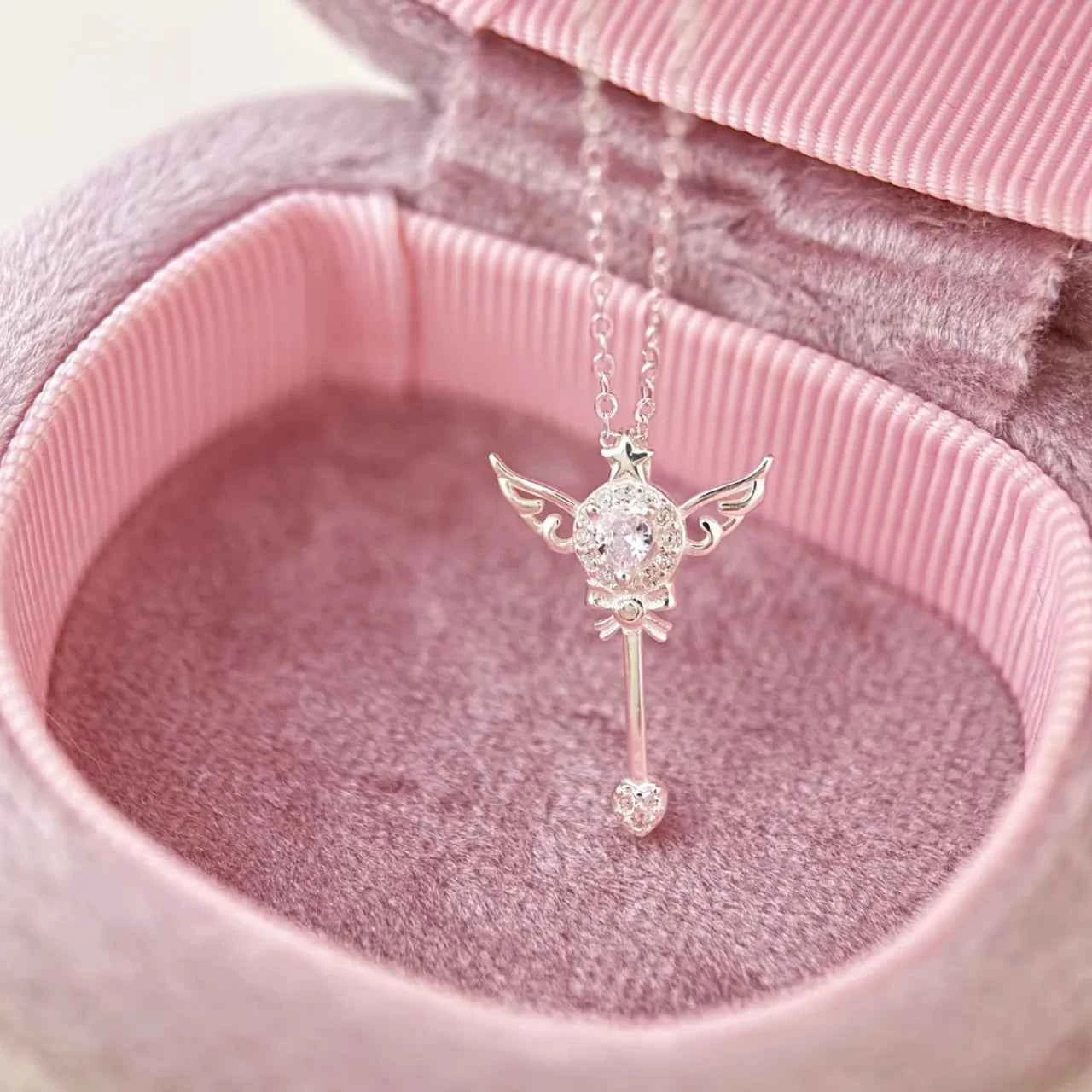 "Mini Magic Wand" 999 Pure Silver Fairy Necklace - Enchanting, Elegant, and Perfect Gift
