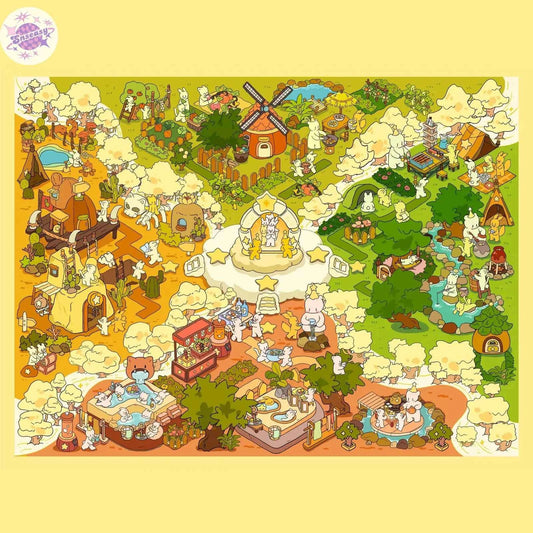 Plus Dream Castle & Weekend Getaway – 3D Miniature Sticker Scenes - 2 Theme Sets: Dream Castle | Weekend Getaway