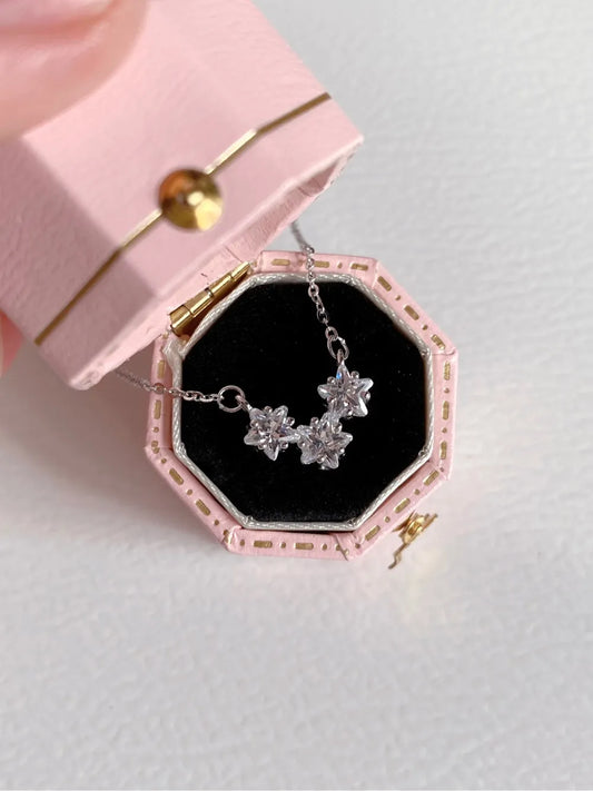 Brilliant Starlight 925 Sterling Silver Necklace &#8211; Perfect Birthday Gift for Her 1
