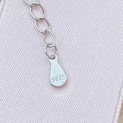 "Spinning Snowflake" 925 Sterling Silver Necklace - Unique and Hypoallergenic