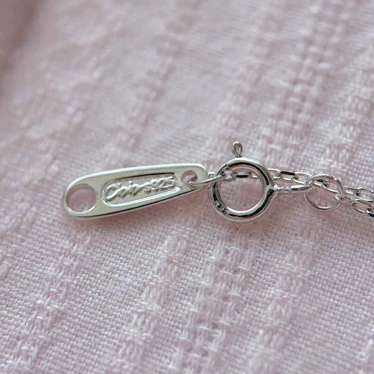 "Sugar Frosting Garland" 925 Sterling Silver Necklace - Sweet and Elegant