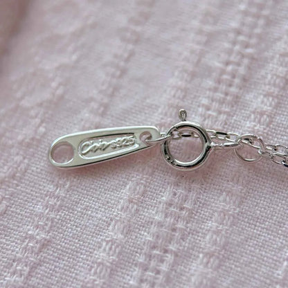 "Sugar Frosting Garland" 925 Sterling Silver Necklace - Sweet and Elegant