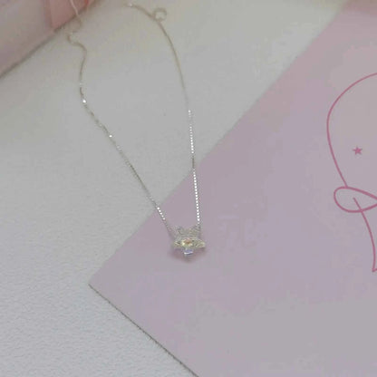 "Aurora Starlight" 925 Sterling Silver Necklace - Captivating and Mesmerizing