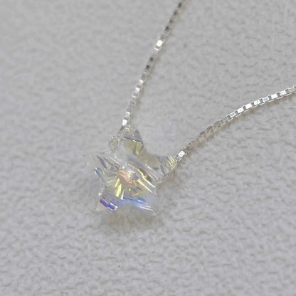 "Aurora Starlight" 925 Sterling Silver Necklace - Captivating and Mesmerizing