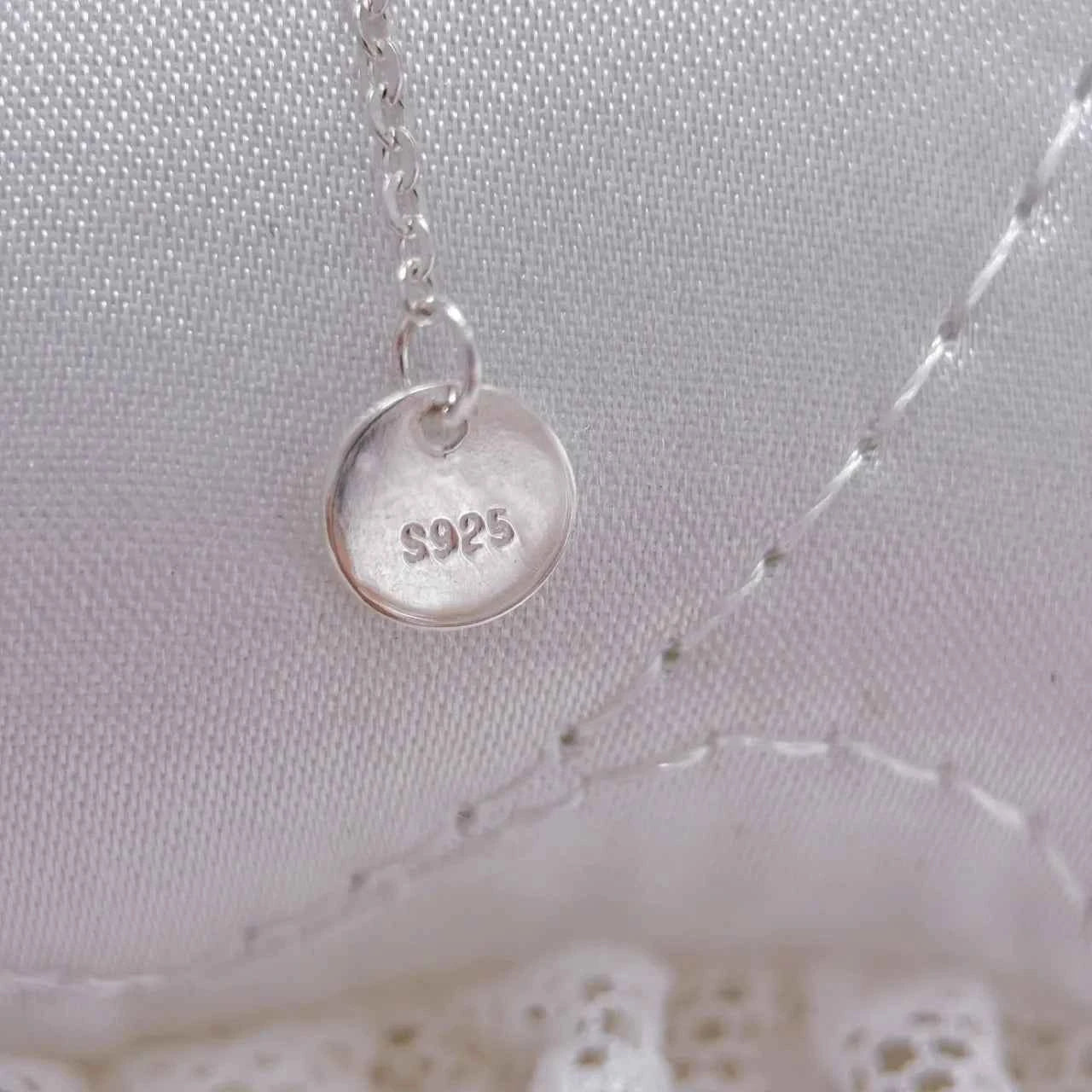 "French Bow" 925 Sterling Silver Necklace - Elegant and Chic