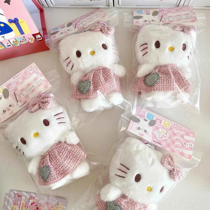 Handmade Kitty Plush Doll Gift Box - 7 Pcs - SNSEASY