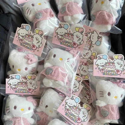 Handmade Kitty Plush Doll Gift Box - 7 Pcs - SNSEASY