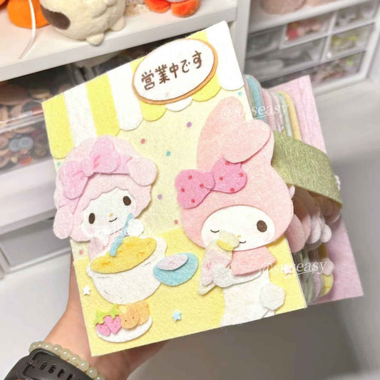 Handmade “My Melody” Felt Photo Album | A Sweet Gift for Someone You Cherish (Copy)