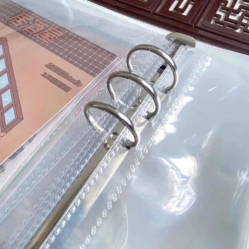 A4 A5 Loose-Leaf Scene Sticker Storage Album - for 3D Room Stickers, Polaroids, Postcards, and Journaling Cards - SNSEASY