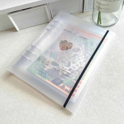 A4 A5 Loose-Leaf Scene Sticker Storage Album - for 3D Room Stickers, Polaroids, Postcards, and Journaling Cards - SNSEASY