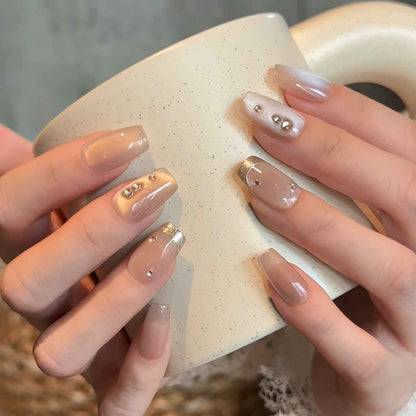 White Sand Beach Series Nail Art - SNSEASY