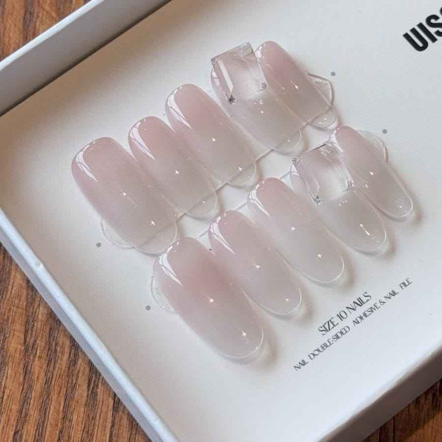 Sugar Orange Series Nail Art - Medium Oval 23mm - SNSEASY