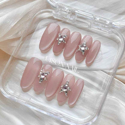 Villainous Charm Nail Art - Short Square 15mm | Medium Oval 23mm - SNSEASY