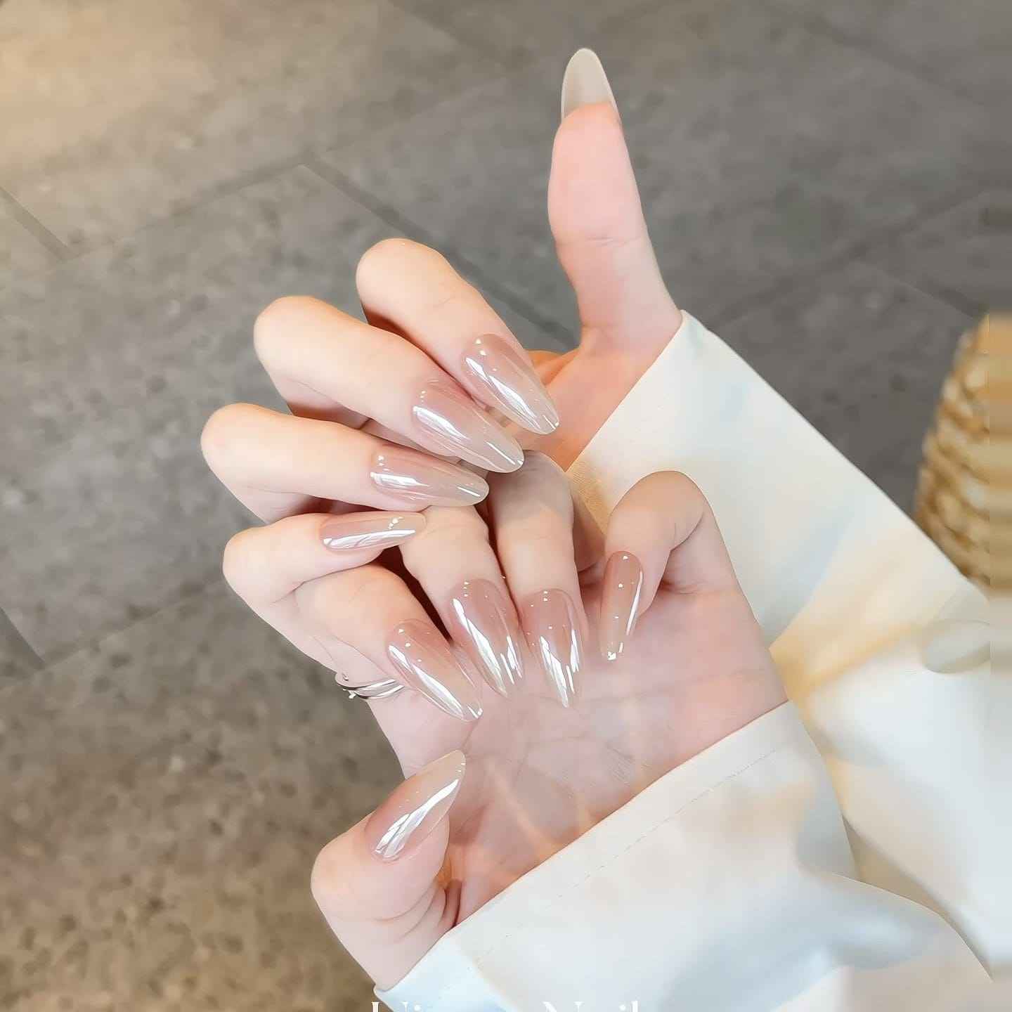 Hailey Inspired Nail Art - Medium Square 18mm | Short Square 15mm | Japanese Oval 21mm - SNSEASY