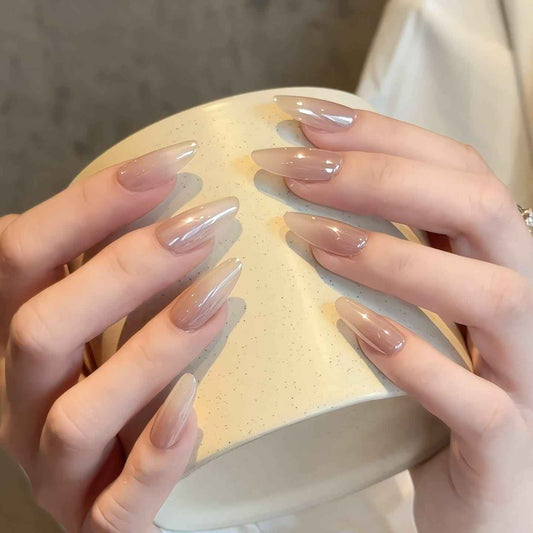 Hailey Inspired Nail Art - Medium Square 18mm | Short Square 15mm | Japanese Oval 21mm - SNSEASY
