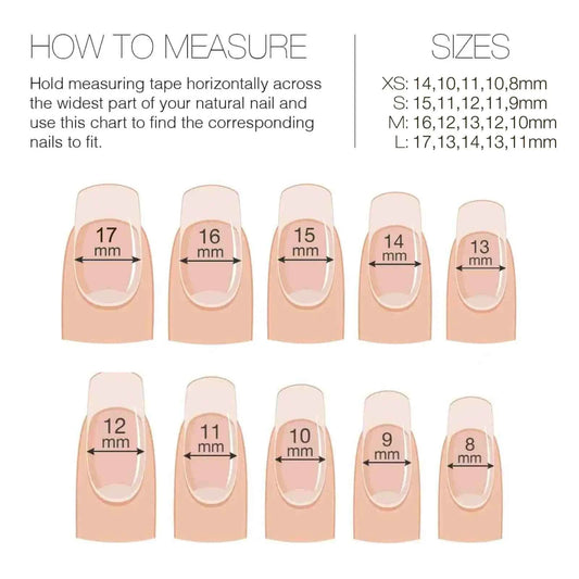 Gold Margiela Nail Art - Short Square 15mm - SNSEASY