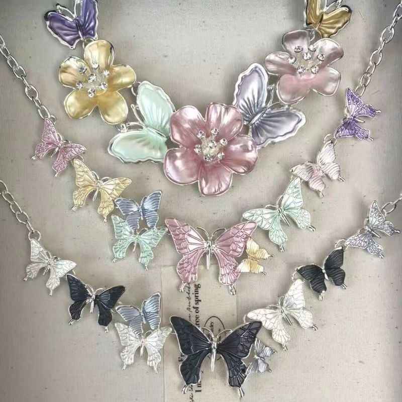 Vintage Butterfly Necklaces– Retro Style, 5 Style - SNSEASY