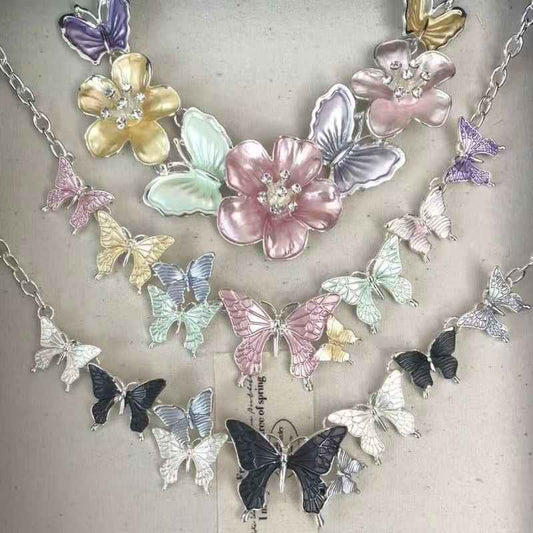 Vintage Butterfly Necklaces– Retro Style, 5 Style - SNSEASY