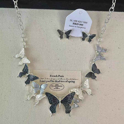Vintage Butterfly Necklaces– Retro Style, 5 Style - SNSEASY