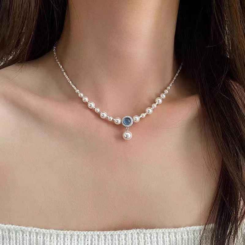 Pink Waterdrop Tassel Necklace - Luxury Minimalist Design with Premium Elegance - SNSEASY