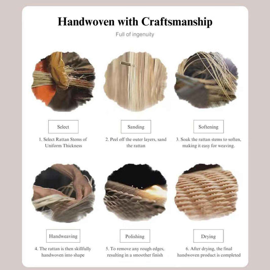 Christmas Gift Box with Handwoven Rattan - SNSEASY