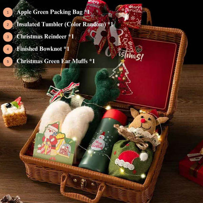 Christmas Gift Box with Handwoven Rattan - SNSEASY