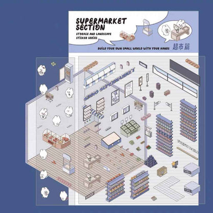 3D Stickers Scene - All 16 Themes | Version 1.0, 2.0, 3.0, 4.0 Sets - SNSEASY