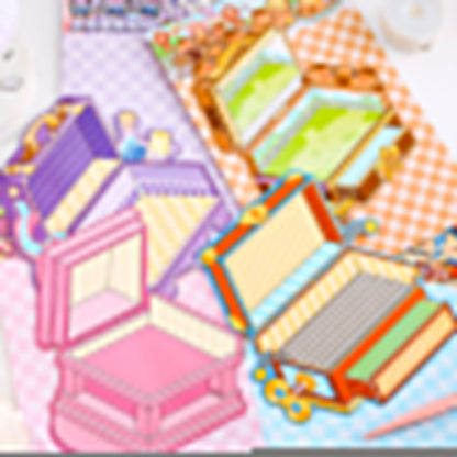 Magical Realm 3.0 Plus A4 Size – Cute Animal’s Boxed World 3D Sticker Scenes - 4 Theme Sets: My Little Pony Music Party | Bear Happy Circus | Capybara Amusement Park | Dog Magic House - SNSEASY