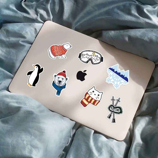 Powerpuff Girls 50-Piece Sticker Pack | Kawaii Characters, DIY Crafting, Journal, Laptop, Water Bottle, Scrapbooking, Reusable, Waterproof PVC