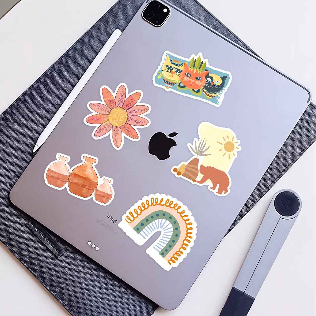 Powerpuff Girls 50-Piece Sticker Pack | Kawaii Characters, DIY Crafting, Journal, Laptop, Water Bottle, Scrapbooking, Reusable, Waterproof PVC