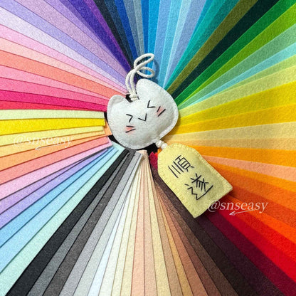 88 Colors Felt Fabric DIY Kit – Soft 1.1mm & Thick 1.5mm Sheets for Crafts, Plushies & Albums (Copy)