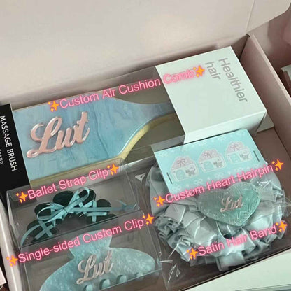 Luxury Custom Gift Box - Exclusive Personalized Hair Accessories