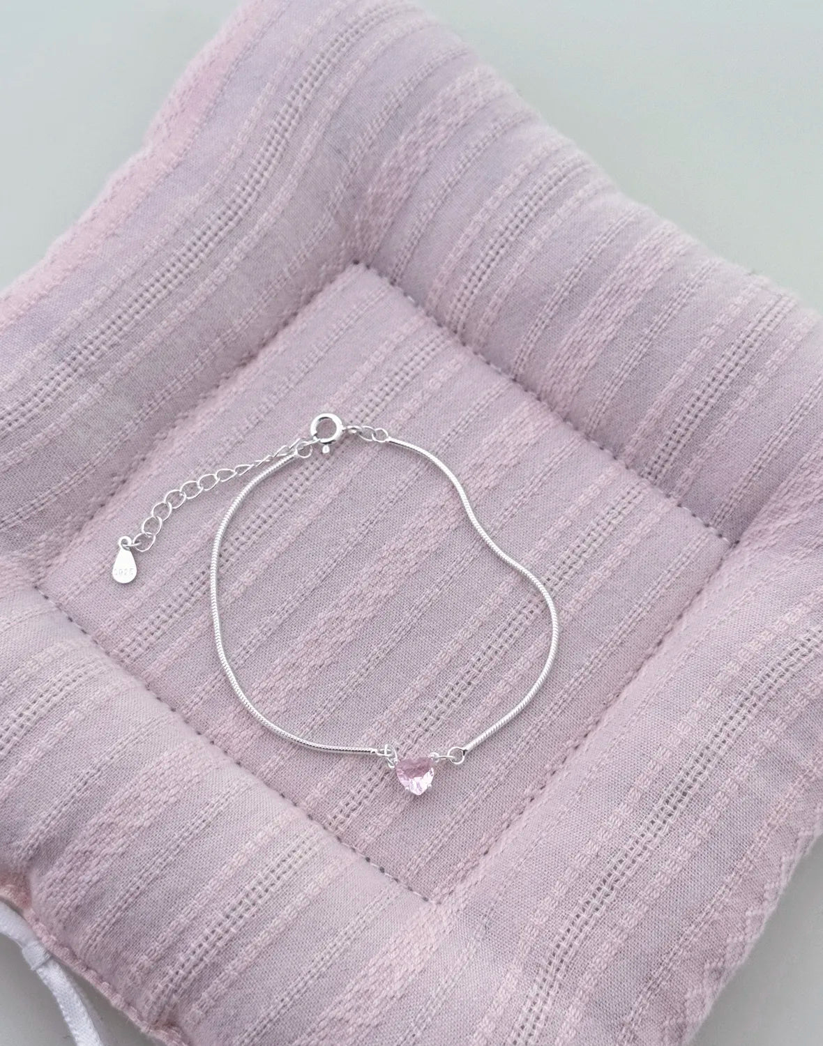 "Dopamine Color-Zircon" 925 Sterling Silver Snake-Chain Bracelet – Vivid, Sweet & Stackable