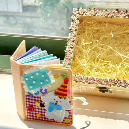 Handmade Felt Dog Photo Album | Just for You – A Paw-sitively Adorable Way to Cherish Memories