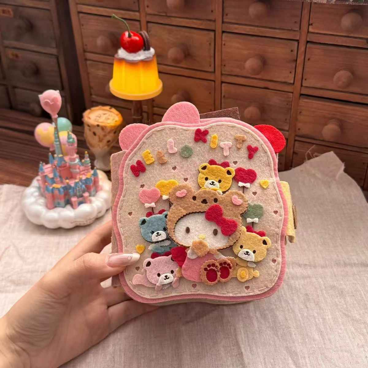Handmade Felt Hello Kitty Photo Album | Just for You – A Sweet Keepsake for Kitty Lovers