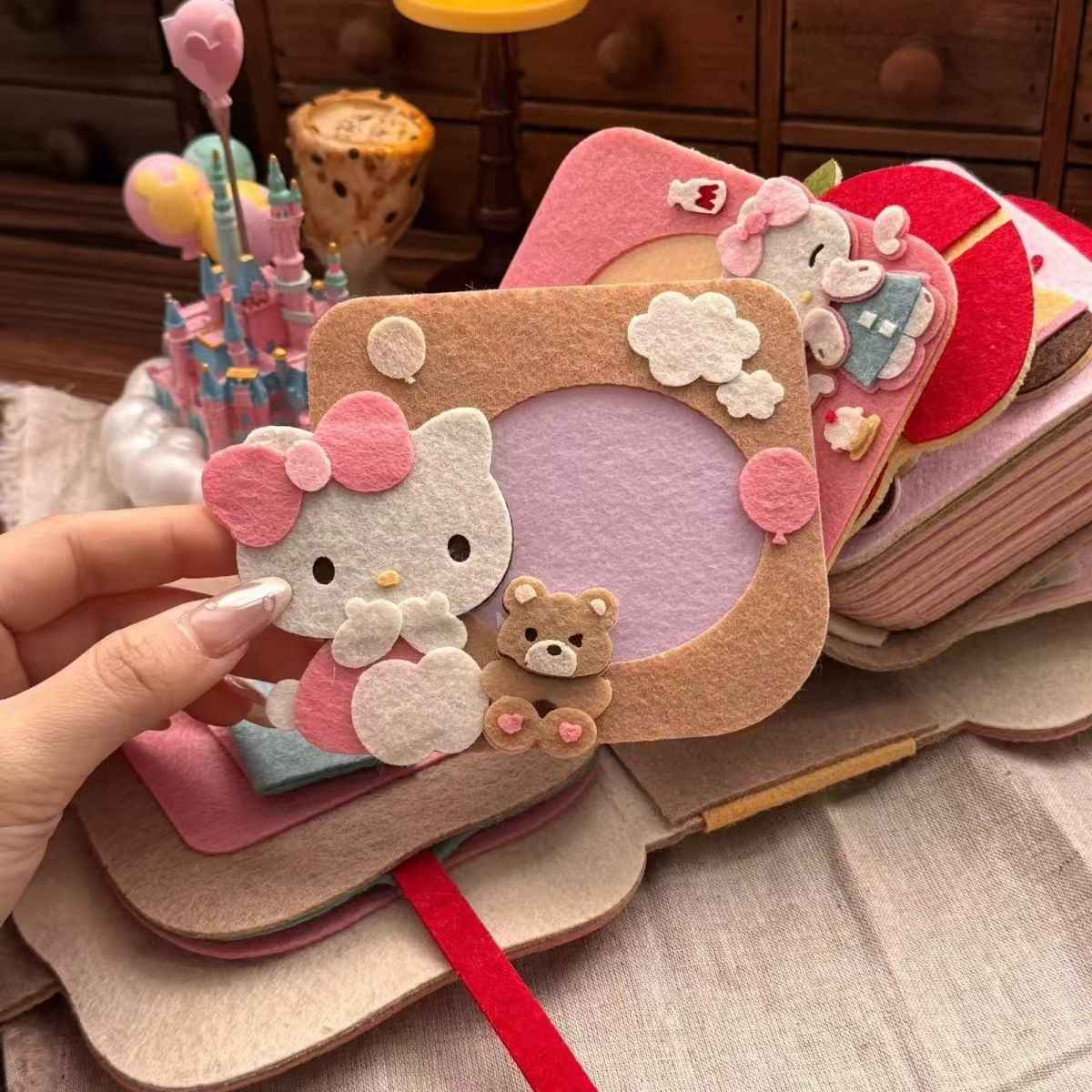 Handmade Felt Hello Kitty Photo Album | Just for You – A Sweet Keepsake for Kitty Lovers