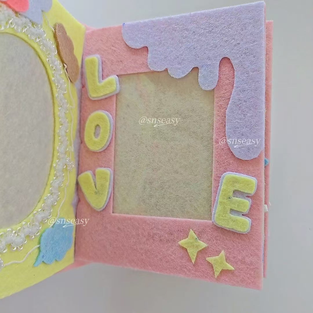 Handmade “Best Friends Forever” Felt Photo Album | A Sweet Keepsake for Your Favorite Person