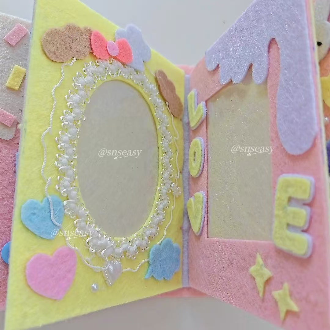 Handmade “Best Friends Forever” Felt Photo Album | A Sweet Keepsake for Your Favorite Person