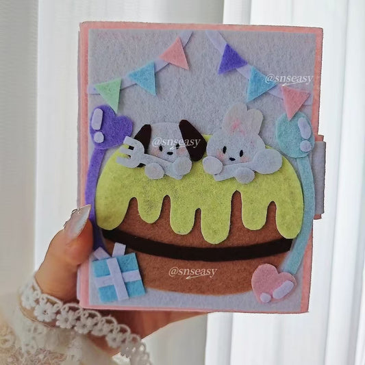 Handmade “Best Friends Forever” Felt Photo Album | A Sweet Keepsake for Your Favorite Person