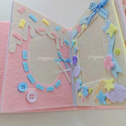 Handmade “Best Friends Forever” Felt Photo Album | A Sweet Keepsake for Your Favorite Person
