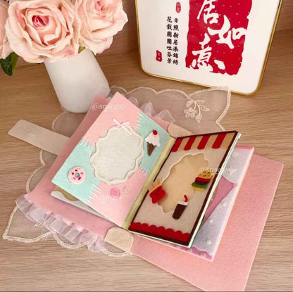 Handmade “Happy Birthday” Felt Photo Album | A Sweet Gift to Celebrate Their Special Day (Copy)