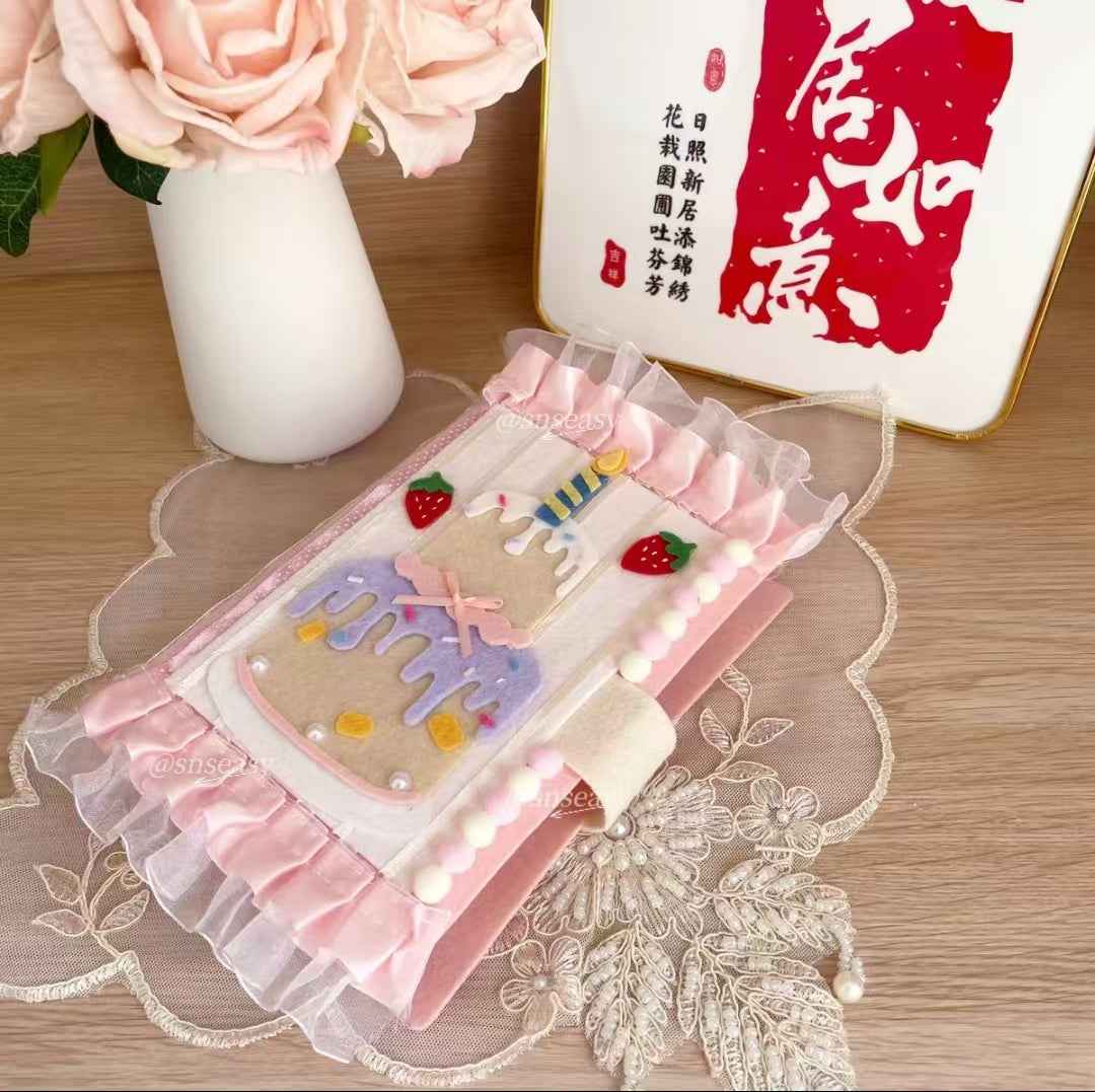 Handmade “Happy Birthday” Felt Photo Album | A Sweet Gift to Celebrate Their Special Day (Copy)