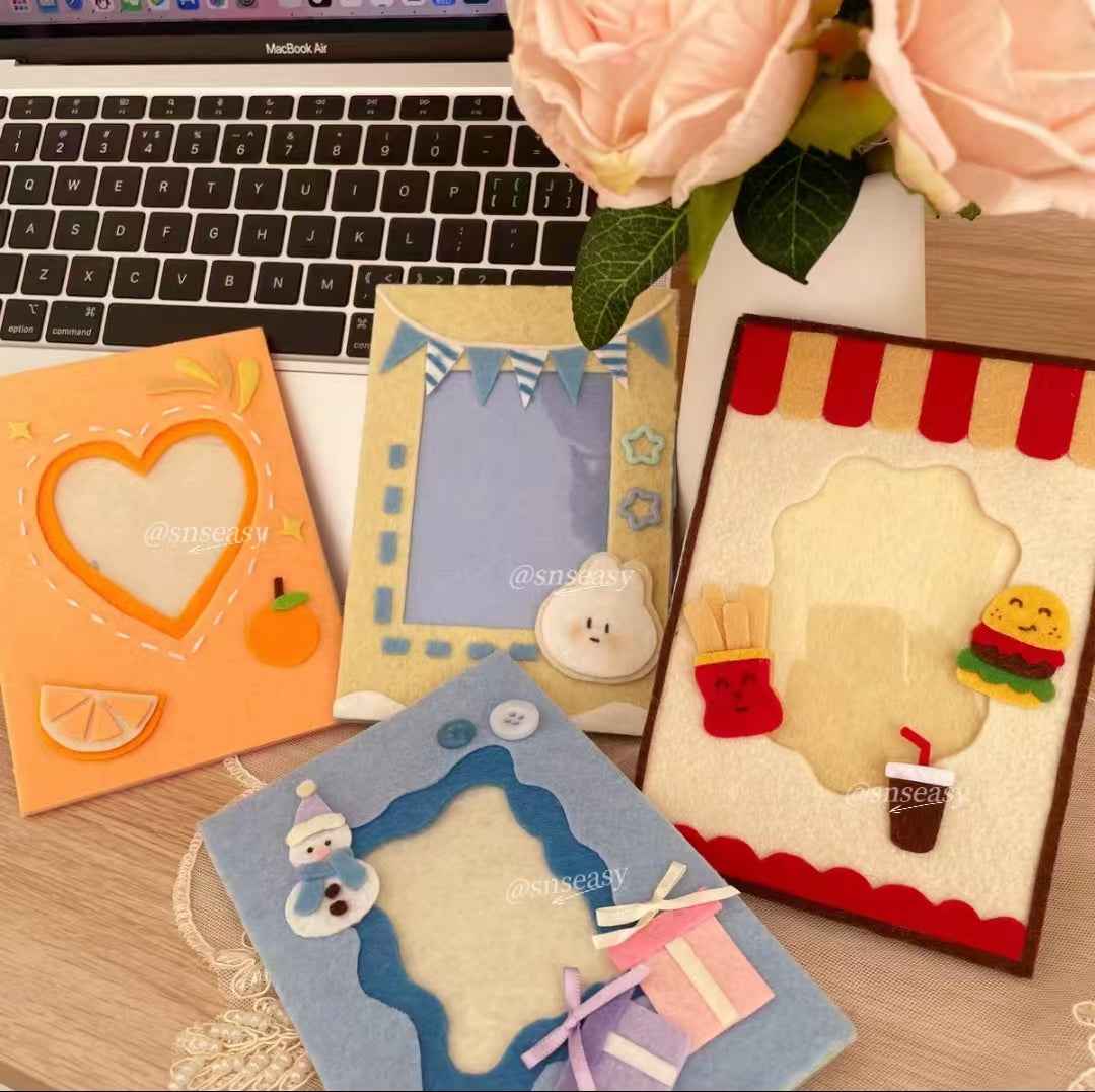 Handmade “Happy Birthday” Felt Photo Album | A Sweet Gift to Celebrate Their Special Day (Copy)