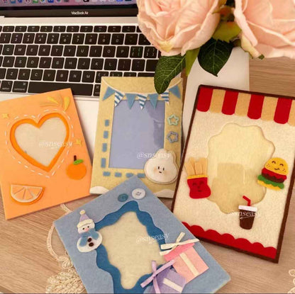 Handmade “Happy Birthday” Felt Photo Album | A Sweet Gift to Celebrate Their Special Day (Copy)