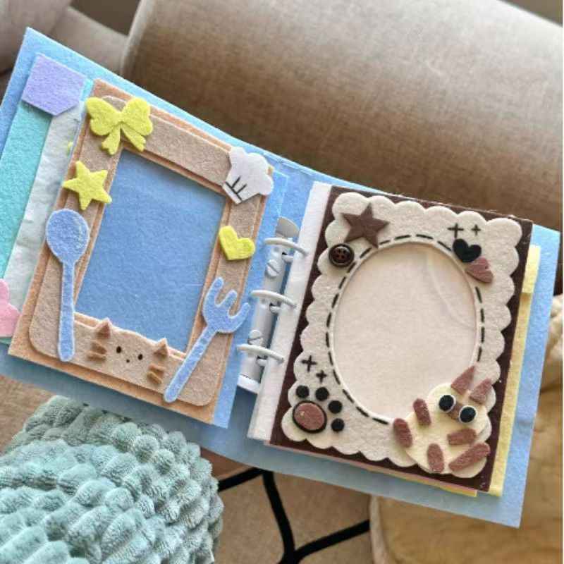 Handmade “Happy Birthday” Felt Photo Album | A Sweet Surprise for Someone Special (Copy)