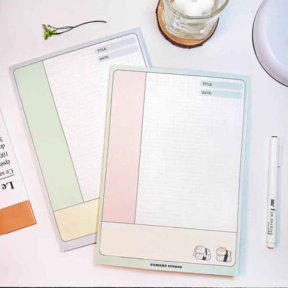 Meow & Bun All-in-One Cute Stationery Set – 15-Piece Gift Box for Journal Lovers